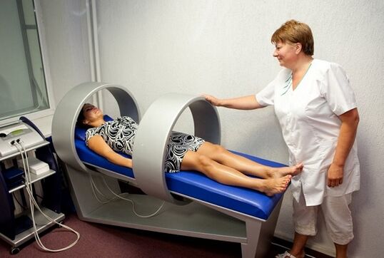 Magnetverfahren gehören zur physiotherapeutischen Behandlung und bilden einen Kurs mit 10 Sitzungen
