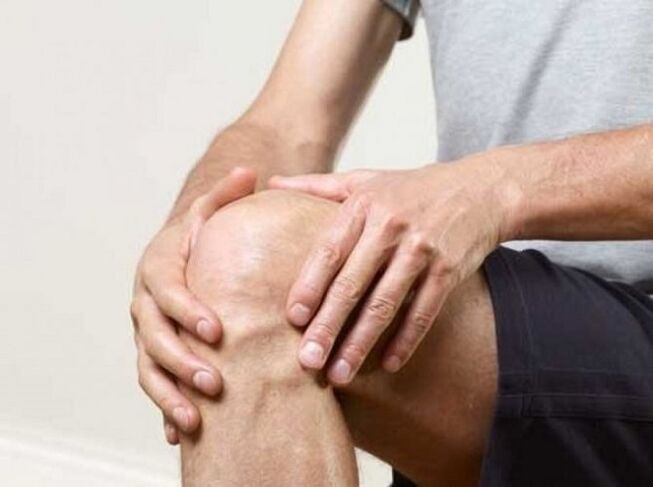Knieschmerzen mit Arthritis und Arthrose